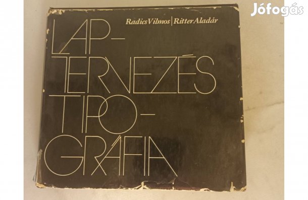 Laptervezés, tipográfia - Radics Vilmos, Ritter Aladár