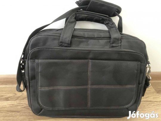 Laptop / tablet és irat táska (6 rekeszes + belső zsebek/tartók)