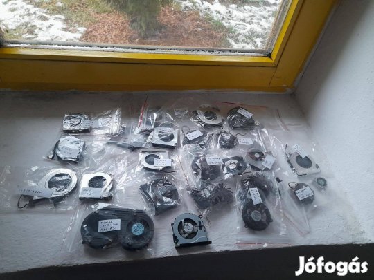 Laptop alkatrészek , hütők , kijelzők , töltök , merevlemezek