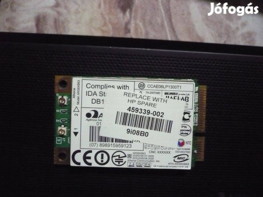 Laptop hálókártya Atheros