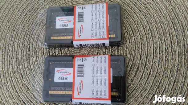 Laptop memória Kamosen 4Gb DDR3 1333 MHz 1.5v