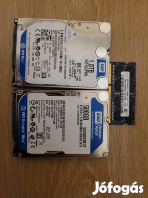 Laptop winyók hibásak+ddr3 4gb ram