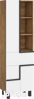 Lar-960 fehér könyvespolc