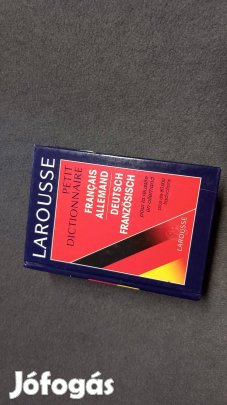 Larousse Petit dictionnaire fr-ge-fr, francia-nemet szotar