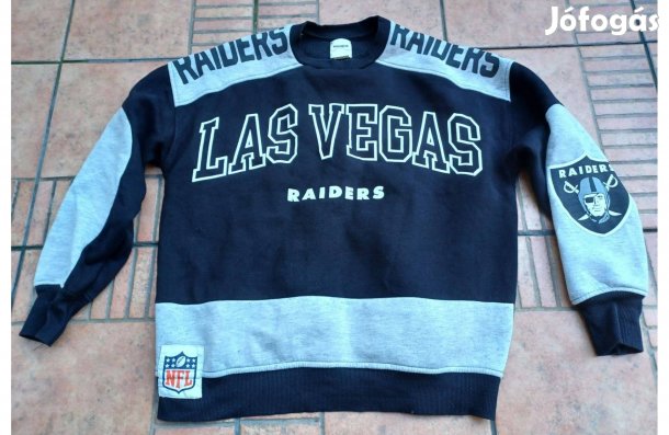 Las Vegas Raiders amerikai foci NFL pulóver 164 S M