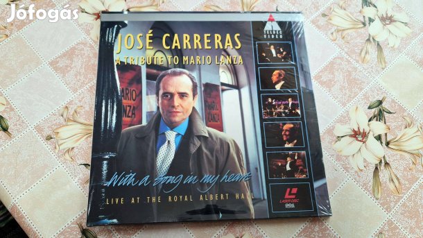 Laservision,Laserdisc 17.- José Carreras - A tribute to Mario Lanza