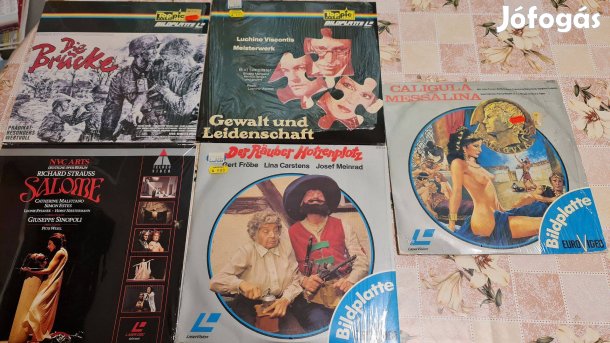 Laservision,Laserdisc lemezek egyben 37db