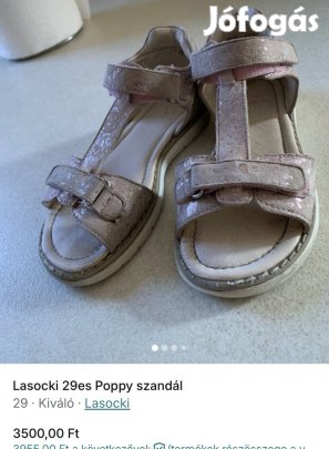 Lasocki Poppy kislány szandál 29