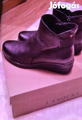 Lasocki bőr bokacsizma