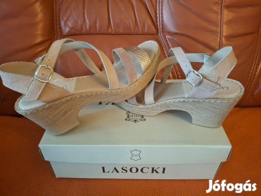 Lasocki magas talpú női szandál eladó csökkentett áron - 40