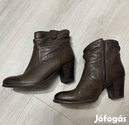 Lasocki sötétbarna 39-es bokacsizma