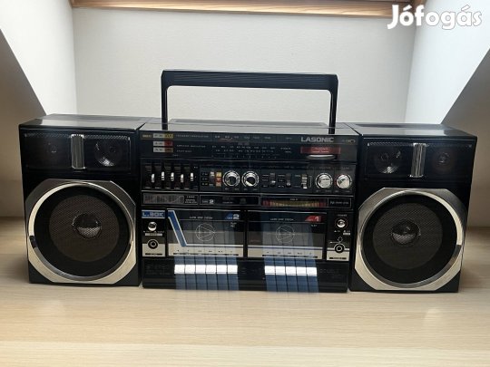 Lasonic L30K boombox retro rádiós magnó szervizelve