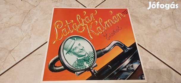 Latabár Kálmán bakelit hanglemez