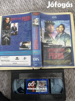 Láthatatlan préda vhs nagytok thriller alfa