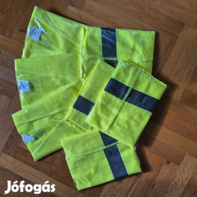 Láthatósági mellények, új, fényvisszaverős