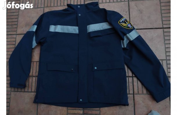 Láthatósági vastag téli softshell kabát XXL