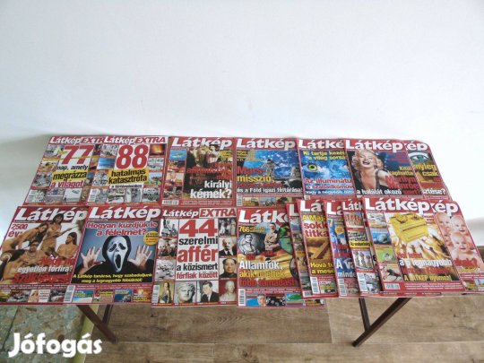 Látkép magazin, újság 17db eladó Veszprém