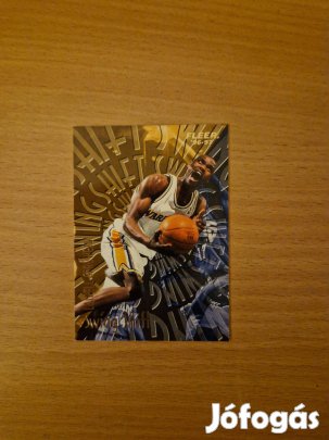 Latrell Sprewell Fleer 1996-97 Swing Shift #14of15 kosaras kártya