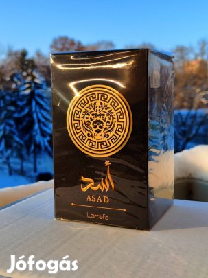 Lattafa Asad EDP 100ml Bontatlan, eredeti fóliás