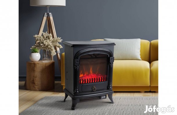 Látvány Elektromos kandalló - hősugárzó + LED - 37 x 23 x 51 cm