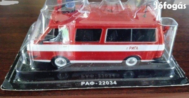 Latvia (RAF) 22034 "Tüzolto" kisauto modell 1/43 Eladó