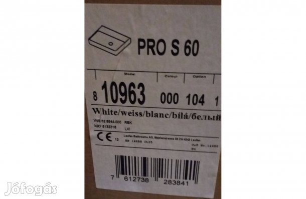 Laufen Pro S 60x46,5 cm mosdó H8109630001041 eladó!