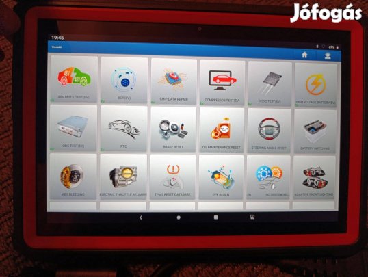 Launch X431 pro3s + haynes + 448 aktív szoftver 1 év előfizetés