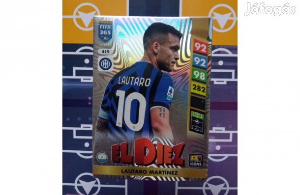 Lautaro Martínez (Inter) Fifa 365 2025 Icon El Diez kártya