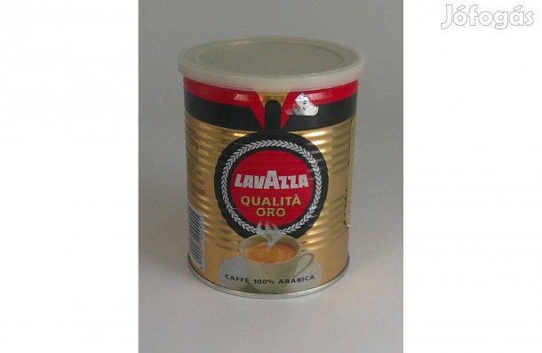 Lavazza fém kávés doboz