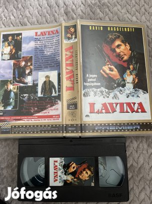 Lavina vhs nagytok akció Hasselhoff
