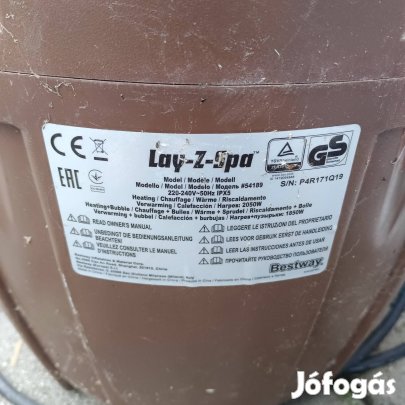 Lay Z spa jakuzzi szivattyu
