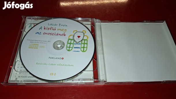 Lázár Ervin Az kisfiú meg az oroszlánok dupla Cd Hangoskönyv