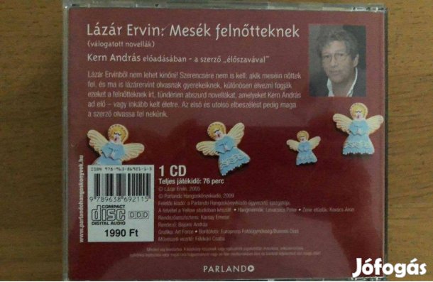 Lázár Ervin: Mesék felnőtteknek - hangoskönyv (CD) Kern András