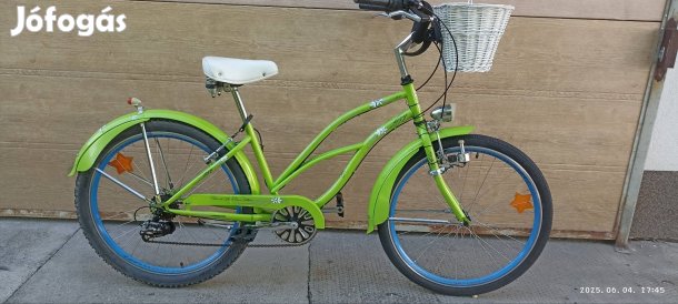 Lazy Beach Cruiser 26-os 6 sebességes agyváltós női kerékpár 