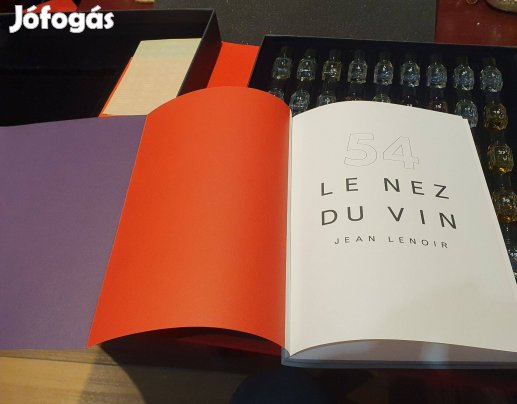 Le Nez du Vin bor aroma készlet Jean Lenoir sommelier borszakértő