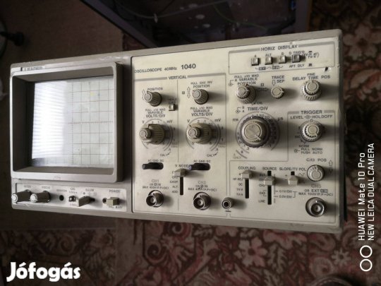 Leader 1040 oszcilloszkóp eladó, (hibás)
