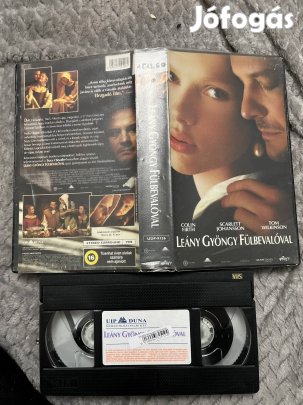 Leány gyöngy fülbevalóval vhs kistok thriller