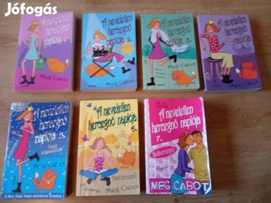 Leány regény könyv sorozat -A Neveletlen hercegnő naplója 