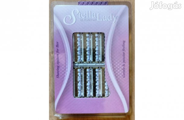 Leárazás!! Stella (Estelle) Lady, Női borotvapenge 8db-os, Új, csomis