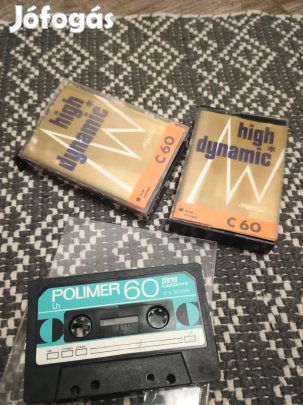 Leárazva! High dynamic és polimer kazetta 3db 10.