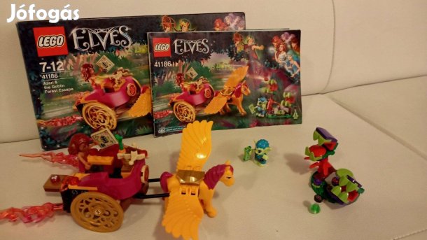 Leárazva! Lego elves 41186 Azari és a manóerdei szökés (145 elem)