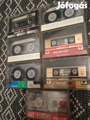 Leárazva! Maxell kazetta csomag 7db 8.