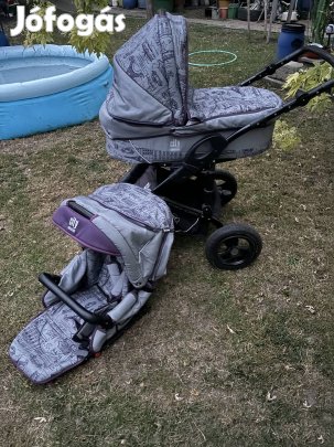 Leárazvaaa!Szinte vadi új, minőségi babakocsi eladó olcsón!