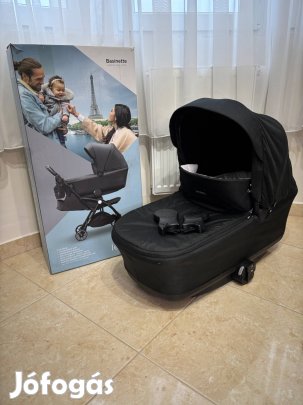 Leclerc mózeskosár adapterrel és esővédővel