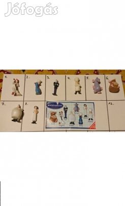 Lecso nem kinder Zaini figurasor gyűjtemény