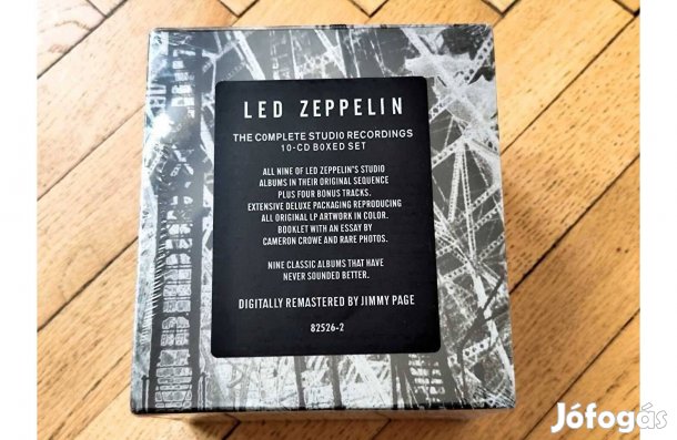 Led Zeppelin - The Complete Studio Recordings 10XCD Box
