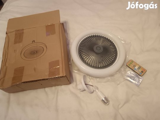 Led lámpa, ventilátorral eladó