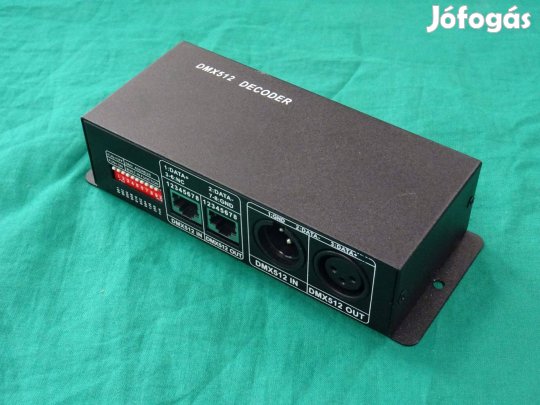 Led szalag vezérlő DMX512 Decoder