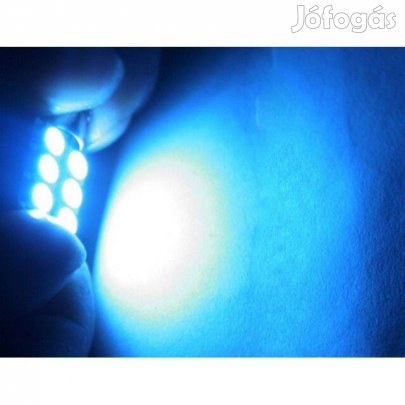 Ledes Szofita Izzó 6 SMD LED Jégkék Sofita 12V (_)