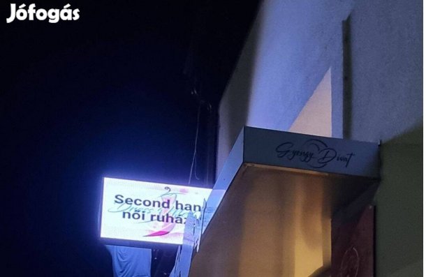 Ledfal kettő oldlas 84x128cm